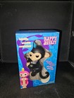 Fingerlings Interactive Baby Monkey Finger Toy Black W purple Hair Wowwee
