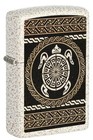 Zippo Mercury Glass Windproof Lighter With Color Image Turtle  49665  New In Box