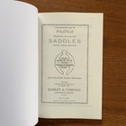 1915 Hamley Saddles Catalog No  10   Facsimile