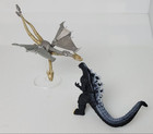 Godzilla Vs Mecha King Ghidorah 2 5  Mini Figure Set Gashapon Hg Series Bandai