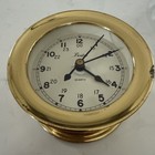  Vintage Brass Boston Chelsea Clock Company Ship   s Bell Clock    