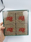 Set Of 8 Vintage Abercrombie   Fitch Carpet Coasters Low Country Guild Rare New 