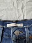 Levi s Women s Blue High Rise Denim Cut Off Shorts Button Zip 5-pocket 25
