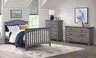 Soho Baby Chandler Crib To Full-size Bed Conversion Kit  Graphite Gray  Green   