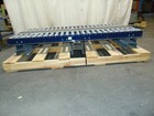 6  Dual Row Heavy Duty Roller Conveyor Section With Walkway In Between