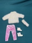 American Girl Lot Of 18 Clothes   Accessories 6 Outfits For 18  Doll  10 