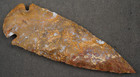 Snow Flakes 4  Flint Spearhead Head Knife Blade Arrowhead I-739