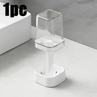 Toothbrush Holder With Cup Cover Toothpaste Stand Bathroom Organizer Freestand