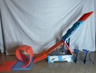 Hot Wheels Race Crate Track Builder 3 Stunts In 1 Set Portable Storage Fth77