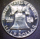 1962 Proof Uncirculated Franklin Silver Half Dollar Hd26