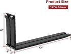 2-piece 42  Pallet Fork Blades For Forklifts And Skid Steers 2500 Lbs Load Heavy
