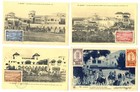 Maroc -morocco 1933 Ca   10 X Ppc   Buildings --stamp On Front -not Mailed --vf 