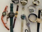 Huge Quartz Watch Lot Of Mixed Brands Vintage   Modern Parts repair Untested-