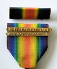 Wwi Victory Great War For Civilization Military Medal Set With Matching Ribbon