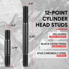 For 69-97 Ford Windsor Small Block 5 8l 351 12-point Cylinder Head Stud Kits