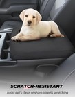 Center Console Cover Black neoprene Jump Seat Console 2014-2018 Silverado Sierra