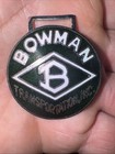 2pcs Bowman Transportation  Inc  Trucking  Watch Fob Key Chain Necklace Pendant