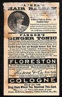 Parker s Ginger Tonic Blood Purifier Victorian Trade Card - Men In Top Hats