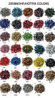 1440pcs All Colors 3d Nail Art Crystal Non Hotfix Flatback Rhinestones Ss3-ss12