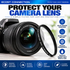 62mm Multicoated Uv Protective Filter For Dslr Camera Lens Canon Nikon Sony