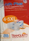Tranquility Air-plus Bariatric Adult Disposable Briefs Diapers Size 4-5xl 
