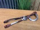 One Ear Silver Buckle Western Show Headstall   Missing Silver Cheek Piece