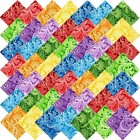 50 Pre-cut 5 x5  Paisley Cotton Fabric Squares - Perfect For All Sewing Projects
