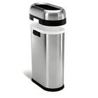 Simplehuman 50l 13 Gallon Slim Open Top Trash Can  Commercial Grade Heavy Gauge