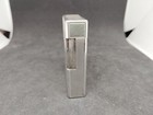 Vintage Dupont Gas Lighter Silver Barley Line 1l Working Condition