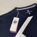 Wimbledon Championships Shirt Mens Large Blue Tennis Wimbledon Sport Court Line