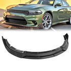 Front Bumper Lip Spoiler For Dodge Charger Rt Gt Srt Gloss Black Front Bumper