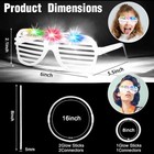 115 Pcs Glow In The Dark Party Supplies 100pcs White Stick 