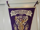 Antique Elks B p o e  Felt Pennant- 1925 Elks Lodge Pennant- Vintage Fraternal