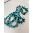 Turquoise Nugget Necklace 17  Native American Southwest Indian