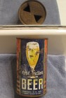 1930s Fort Sutter  Irtp Flat Top Beer Can  By Globe  San Francisco  California