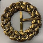 Antique Costume Brooches Sash Pin Art Nouveau Buckle Lot Of 3 Czech Victorian