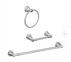 Moen Banbury 24    Towel Bar  Towel Ring   Holder  Brushed Nickel Y2633bn