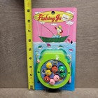 Vintage 1985 Rack Toy Wind Up Fishing Game Antelope Corp Taiwan Still Sealed