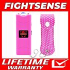 Fightsense Rechargable Led Flashlight Stungun pepperspray Combo For Self Defense