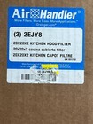  qty 2  Air Handler 2ejy8 Range Hood Stainless Steel Filter 20x20x2 