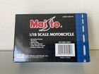 Maisto Ducati Motorcycle 1 18 Scale Diecast New In Box Red   Black Nib