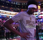 Boston Celtics Game Worn Team Issued Warm Up Shirt Fanatics Chris Boucher Oregon