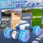 Rc Stunt Car 4wd Hand Gesture 360   Sensing Remote Control Off-road Twist Car Toy