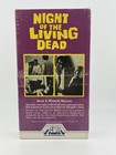 New Sealed Night Of The Living Dead Vhs Horror Zombies B w 1982 Media