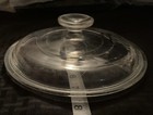 Vintage Corning Ny Usa Replacement Lid Only 8 3 4  Round Clear Glass 38-a