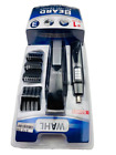 Wahl Beard Battery Trimmer With Nose   Ear Trimmer 5537-1801 Black Brand New