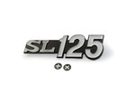 Honda Sl125 Side Cover Emblem 1 Piece For 1971 Model