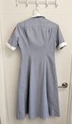 Red Cross Volunteer Nurse Dress Uniform W  Matching Cap Mid Century  Costume sm