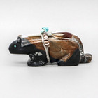 Navajo-picasso Marble Mountain Lion Fetish By Edwin Begay-native American