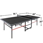 8ft Foldable Ping Pong Table Set portable With Net paddles   Balls  Indoor Games